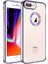 iPhone 8 Plus Kılıf Logo Detaylı ve Parlak Nlight Premium Silikon Kapak 1