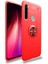 Redmi Note 8 Kılıf Yüzüklü Sağlam Esnek Ringo Silikon Kapak 1