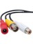 3.6 mm 800 Tvl 1/4 Sensor Metal Mikrofonlu Mini Kamera (4738) 3