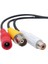 3.6 mm 800 Tvl 1/4 Sensor Metal Mikrofonlu Mini Kamera (4738) 4