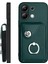 Xiaomi Redmi Note 13 4g Kılıf Deri Kaplama Serisikart Tutucu Deri Tpu Telefon Kapağı Kickstand-Yeşil (Yurt Dışından) 1