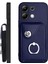 Xiaomi Redmi Için Not 13 4g Kılıf Deri Kaplama Serisikart Tutucu Deri Tpu Telefon Kapağı Kickstand-Safir (Yurt Dışından) 1