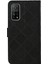 Baskılı Çiçek Cüzdan Deri Mıknatıslı Toka Kılıfı Xiaomi Mi 10T 5G/10T Pro 5g-Siyah Için Kayışlı (Yurt Dışından) 3