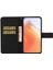 Baskılı Çiçek Cüzdan Deri Mıknatıslı Toka Kılıfı Xiaomi Mi 10T 5G/10T Pro 5g-Siyah Için Kayışlı (Yurt Dışından) 5