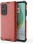 Xiaomi Mi 10T 5g/mi 10T Pro 5g-Kırmızı Için Petek Izgara Desenli Tpu+Pc Birleşik Kılıf (Yurt Dışından) 1
