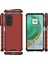 Xiaomi Mi 10T 5g/mi 10T Pro 5g-Kırmızı Için Petek Izgara Desenli Tpu+Pc Birleşik Kılıf (Yurt Dışından) 3