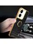 Xiaomi Poco M6 5g Kılıf Timsah Doku Halkası Kickstand Elektroliz Deri + Tpu Telefon Kapağı-Kırmızı (Yurt Dışından) 2