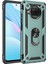 Xiaomi Mi 10T Lite 5g-Siyahımsı Yeşil Için Halka Destekli Düşmeyi Önleyen Pc+Tpu Hibrit Telefon Kabuğu (Yurt Dışından) 2