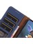 Xiaomi Redmi Için K70E 5g Kılıf Hakiki Inek Deri Rfıd Engelleme Flip Telefon Kapağı-Safir (Yurt Dışından) 5