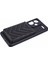 Xiaomi Redmi Için Not 13 Pro+5g Telefon Kılıfı Kickstand Rfıd Engelleme ile Eşkenar Dörtgen Yapışkanlı Kart Çantası-Siyah (Yurt Dışından) 5
