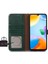 Xiaomi Redmi Note 13 Pro+5g Telefon Kılıfı Cüzdan Kapağı Litchi Doku Rfıd Engelleme-Yeşil (Yurt Dışından) 5