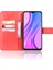 Crazy Horse Texture Cüzdan Standlı Deri Telefon Kılıfı Için Xiaomi Redmi 9 Prime(Hindistan) -Kırmızı (Yurt Dışından) 5