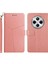 HT01 Xiaomi Redmi 14C 4g Kılıf Y-Şekilli Çizgiler Baskı Deri Telefon Kapağı-Pembe (Yurt Dışından) 1