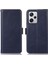 Xiaomi Redmi Için Not 12 Pro + 5g Rfıd Engelleme Hakiki Inek Derisi Deri Kılıf Çılgın At Doku Cüzdan Standı Manyetik Telefon Kapağı-Mavi (Yurt Dışından) 1