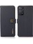 Xiaomi Redmi Note 11 Pro 4g(Mediatek) Rfıd Engelleme Tamamen Sarılmış Hakiki Deri Kabuk, Cüzdan ve Stand-Mavi (Yurt Dışından) 1