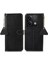 Xiaomi Redmi Note 13 5g Telefon Kılıfı Için Rfıd Engelleme Hakiki Inek Deri Kapak Çevirin-Siyah (Yurt Dışından) 1
