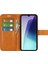 Xiaomi Redmi 14C 4g Standlı Kılıf Için Çizilmez Buzağı Dokulu Deri Telefon Kapağı-Sarı (Yurt Dışından) 2