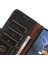 Xiaomi Redmi Note 13 4g Cüzdan Kılıf Hakiki Inek Deri Telefon Kapağı Rfıd Engelleme-Siyah (Yurt Dışından) 5
