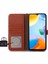 Xiaomi Redmi Note 13 Pro 5g Telefon Kılıfı Için Hakiki Inek Deri Kapak Kart Sahibinin-Kahverengi (Yurt Dışından) 5