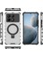 Xiaomi Redmi K70E 5g Kılıf Için Kickstand Pc+Tpu Telefon Kapağı Magsafe-Şeffaf ile Uyumlu (Yurt Dışından) 4