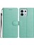 Xiaomi Redmi Note 13 Pro 5g Deri Telefon Kılıfı Cüzdan Standı Kapağı ile Kullanışlı Askı-Yeşil (Yurt Dışından) 1