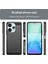 Xiaomi Redmi Için 13 4g/13 5g/poco M6 4g/not 13R 5g/poco M6 Artı 5g Kılıf Karbon Fiber Doku Tpu Fırçalanmış Telefon Kapağı-Siyah (Yurt Dışından) 4