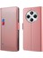 Xiaomi Poco C75 4g Kılıf Standı Pu Deri Telefon Kapak Kart Tutucu Ayna-Gül Altın (Yurt Dışından) 1