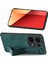 D11 Xiaomi Poco M6 Pro 4g Kılıf Bileklik Deri+Tpu Telefon Kapağı-Yeşil (Yurt Dışından) 3