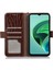 Xiaomi Redmi Için Not 12 Pro 5g Timsah Doku Hakiki Dana Derisi Deri Kılıf Cüzdan Standı Rfıd Engelleme Fonksiyonlu Hırsızlığa Karşı Telefon Kapağı-Kahverengi (Yurt Dışından) 3