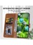 Xiaomi Redmi Için 14C 4g Kılıf Kedi Karahindiba Baskı Pu Deri Cüzdan Telefon Kılıfı ile Kayış-Kahverengi (Yurt Dışından) 3