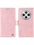 Xiaomi Redmi Için 14C 4g Kılıf Yan Toka Pu Deri Telefon Kapağı Litchi Doku-Pembe (Yurt Dışından) 1