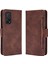 Xiaomi Redmi K30S-BROWN Için Çoklu Kart Yuvaları Deri Cüzdan Telefon Kılıfı (Yurt Dışından) 3
