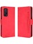 Xiaomi Redmi K30S-RED Için Çoklu Kart Yuvaları Deri Cüzdan Telefon Kılıfı (Yurt Dışından) 3