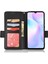 Xiaomi Redmi 9A Litchi Doku Çizilmeye Dayanıklı Pu Deri Cüzdan Telefon Kılıfı Için Stand-Siyah (Yurt Dışından) 4