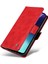 Xiaomi Redmi Için 14C 4g Kılıf Yan Toka Pu Deri Telefon Kapağı Litchi Doku-Kırmızı (Yurt Dışından) 5