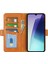 Xiaomi Redmi 14C 4g Standlı Kılıf Buzağı Dokulu Deri Cüzdan Telefon Kapağı-Sarı (Yurt Dışından) 3