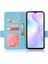Xiaomi Redmi 9A Litchi Doku Çizilmeye Dayanıklı Pu Deri Cüzdan Telefon Kılıfı Stand-Bebek Mavisi Için (Yurt Dışından) 4