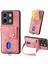 D1 Xiaomi Poco X6 5g Retro Kılıf Kart Yuvası Kickstand Deri + Tpu Telefon Kapağı-Pembe (Yurt Dışından) 1