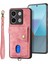 D1 Xiaomi Poco X6 5g Retro Kılıf Kart Yuvası Kickstand Deri + Tpu Telefon Kapağı-Pembe (Yurt Dışından) 3