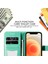 Xiaomi Poco M3-Green Için Pu Deri Baskı Çiçek Desenli Cüzdan Telefon Kılıfı (Yurt Dışından) 5