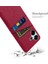 Xiaomi Redmi 13 4g Kılıf Bezi + Çift Kart Yuvalı Sert Pc Telefon Kapağı-Kırmızı (Yurt Dışından) 4