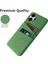 Xiaomi Redmi 13 4g Kılıf Bezi + Çift Kart Yuvalı Sert Pc Telefon Kapağı-Yeşil (Yurt Dışından) 3