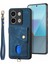 D1 Xiaomi Poco X6 5g Retro Kılıf Kart Yuvası Kickstand Deri + Tpu Telefon Kapağı-Mavi (Yurt Dışından) 3