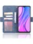 Xiaomi Redmi 9 Prime(Hindistan) Çoklu Kart Sahipleri Tasarım Telefon Kılıfı-Mavi Için Cüzdan Standı Flip Deri Telefon Kapağı (Yurt Dışından) 5