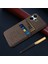 Xiaomi Redmi 13 4g Kılıf Bezi + Çift Kart Yuvalı Sert Pc Telefon Kapağı-Kahverengi (Yurt Dışından) 5