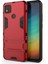 Xiaomi Redmi 9c -Kırmızı Için Görünmez Katlanır Destek Standına Sahip 2'si 1 Arada Pc+Tpu Hibrit Telefon Kılıfı (Yurt Dışından) 1