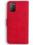 Büyük Desen Baskı Sonbahar Tampon Cilt-Dokunmatik Pu Deri Telefon Kapak Cüzdan Standı Kabuk Xiaomi Redmi Için 9t Kırmızı (Yurt Dışından) 3