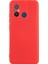 Xiaomi Redmi 12C 4g Sıvı Silikon Tpu 2.0mm Kalın Ark Kenar Telefon Kapağı-Kırmızı Için Cep Telefonu Kılıfı (Yurt Dışından) 1