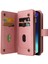 Xiaomi Redmi 14C 4g Telefon Kılıfı Fermuarlı Cüzdan Deri Stand Kapağı-Pembe (Yurt Dışından) 4