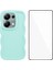 Xiaomi Poco M6 Pro 4g Kılıf Dalga Kenar Tpu Kapak Temperli Cam Filmi-Bebek Mavisi Için (Yurt Dışından) 1